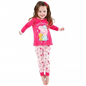 Пижама Peppa Pig Peppa Pig для девочек цена на synthetic.ua - Фото 1 Пижама Peppa Pig Peppa Pig для девочек synthetic.ua - Фото 1