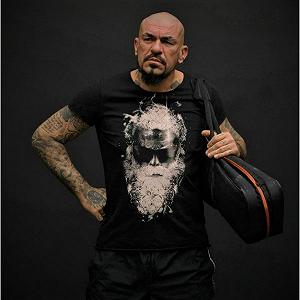 Футболка Brutal man с принтом Борода черная 2XL  synthetic.ua - Фото 1