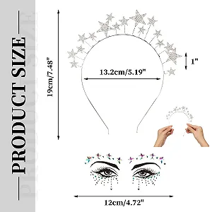 Обруч Звезда Серебристый synthetic.ua - Фото 1