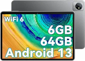 Планшет 10.1'' Blackview Tab 30 WiFi 2+4/64 ГБ 4 ядер Android 13 5100 mAh Серый - Фото 1