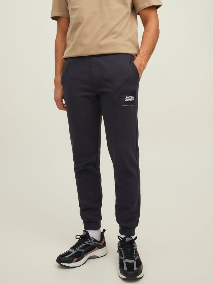 Штаны Jack&Jones JPSTGORDON JJJILOCK SWEAT PANTS 12213281 Черный 2XL, фото №1