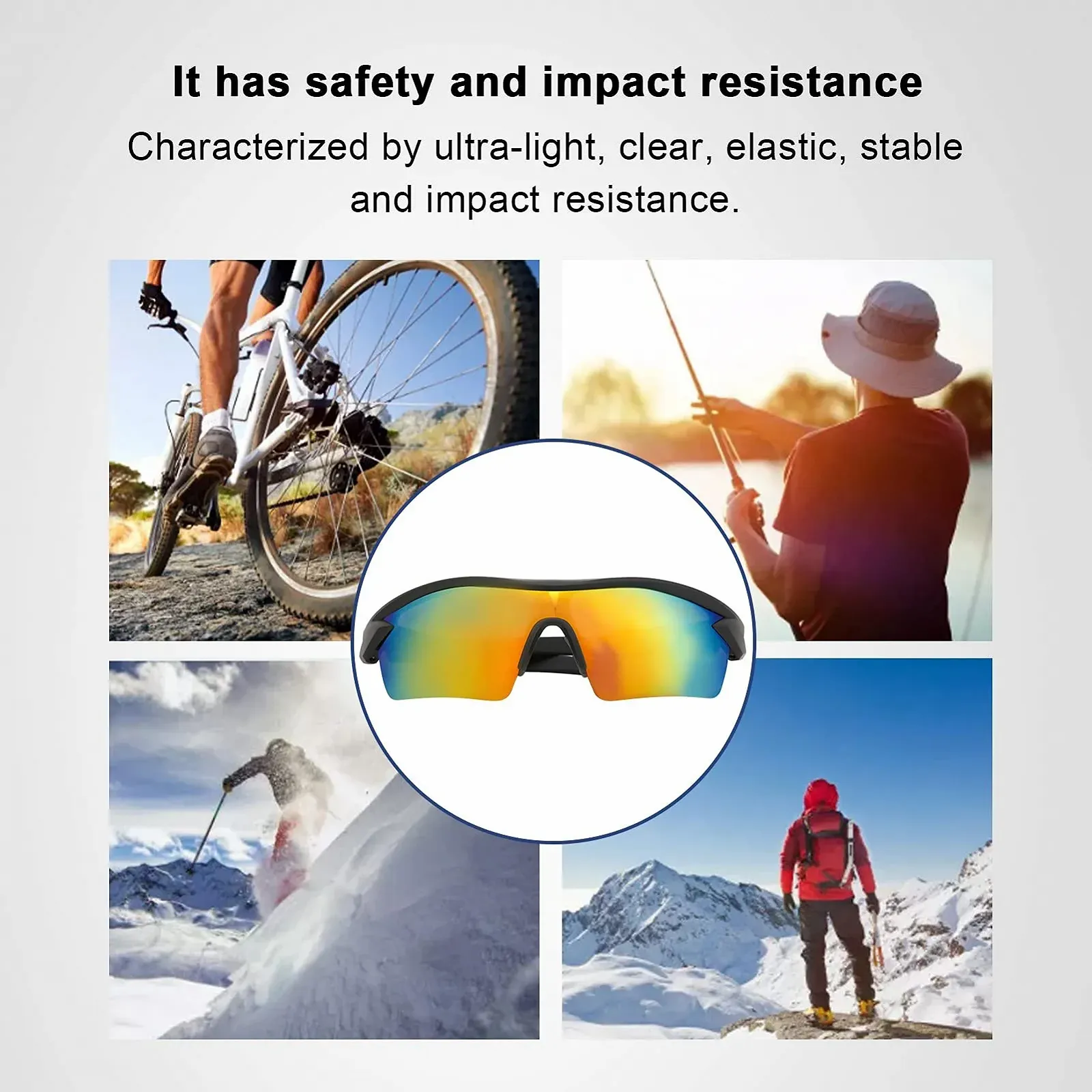 Велосипедные очки Pwshymi UV400 Поляризованные, фото №2