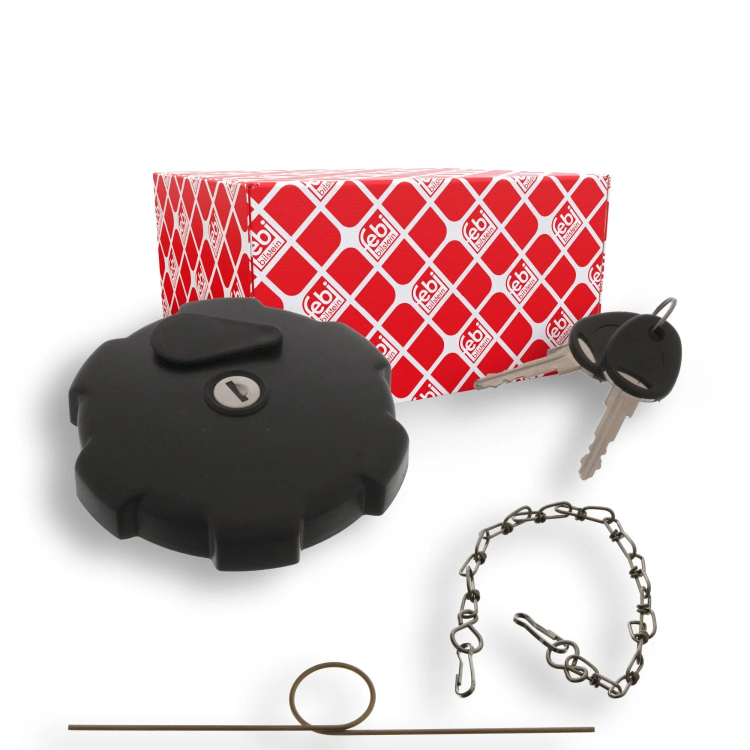 Крышка топливного бака FEBI BILSTEIN 46450 febi Plus для DAF MAN VOLVO, фото №1 Крышка топливного бака FEBI BILSTEIN 46450 febi Plus для DAF MAN VOLVO, фото №1