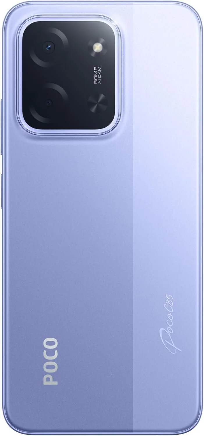 Смартфон XIAOMI Poco C85 6+128GB 6.9 дюйма 50MP 6000 мАг без зарядного пристрою, фото №4