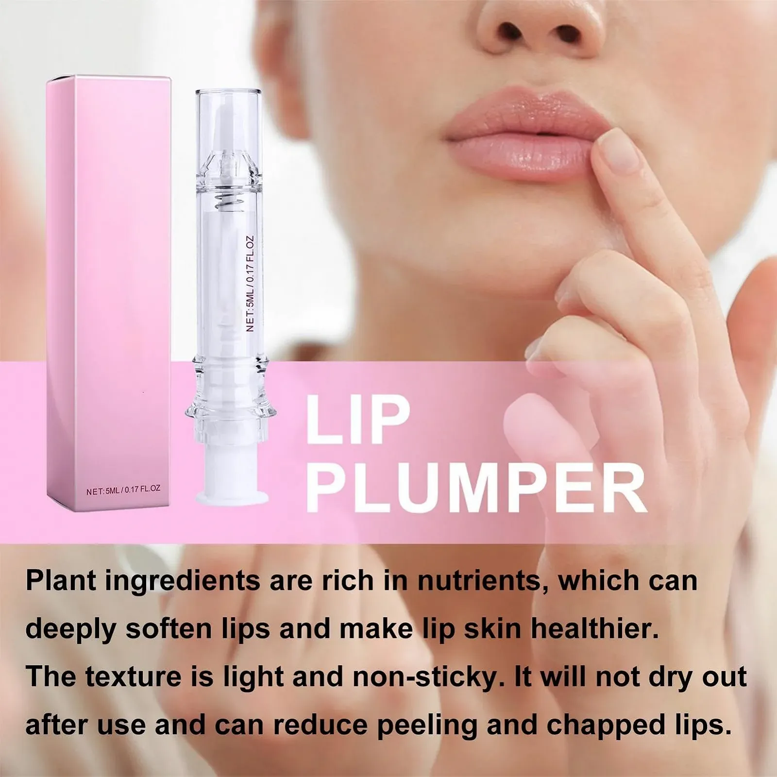 Блиск для губ Klarer Lip Plumper, 5 мл, прозорий, фото №5 Блиск для губ Klarer Lip Plumper, 5 мл, прозорий, фото №5