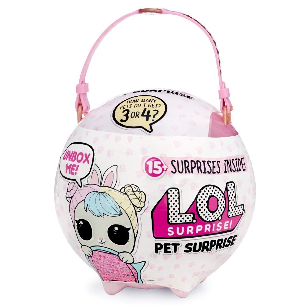 М'яч L.O.L. Surprise! Pet Surprise Mega 15 сюрпризів Випадкові моделі різнокольоровий, фото №2