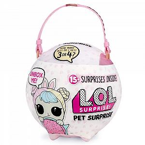 М'яч L.O.L. Surprise! Pet Surprise Mega 15 сюрпризів Випадкові моделі різнокольоровий synthetic.ua - Фото 1