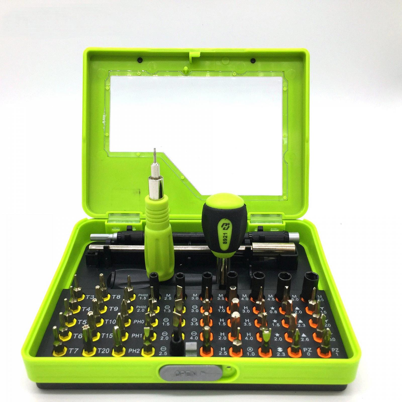Набор инструментов Multi-Bit Torx 53 в 1 Отвертка Пинцет Ремонт Разборка Телефон ПК, фото №6