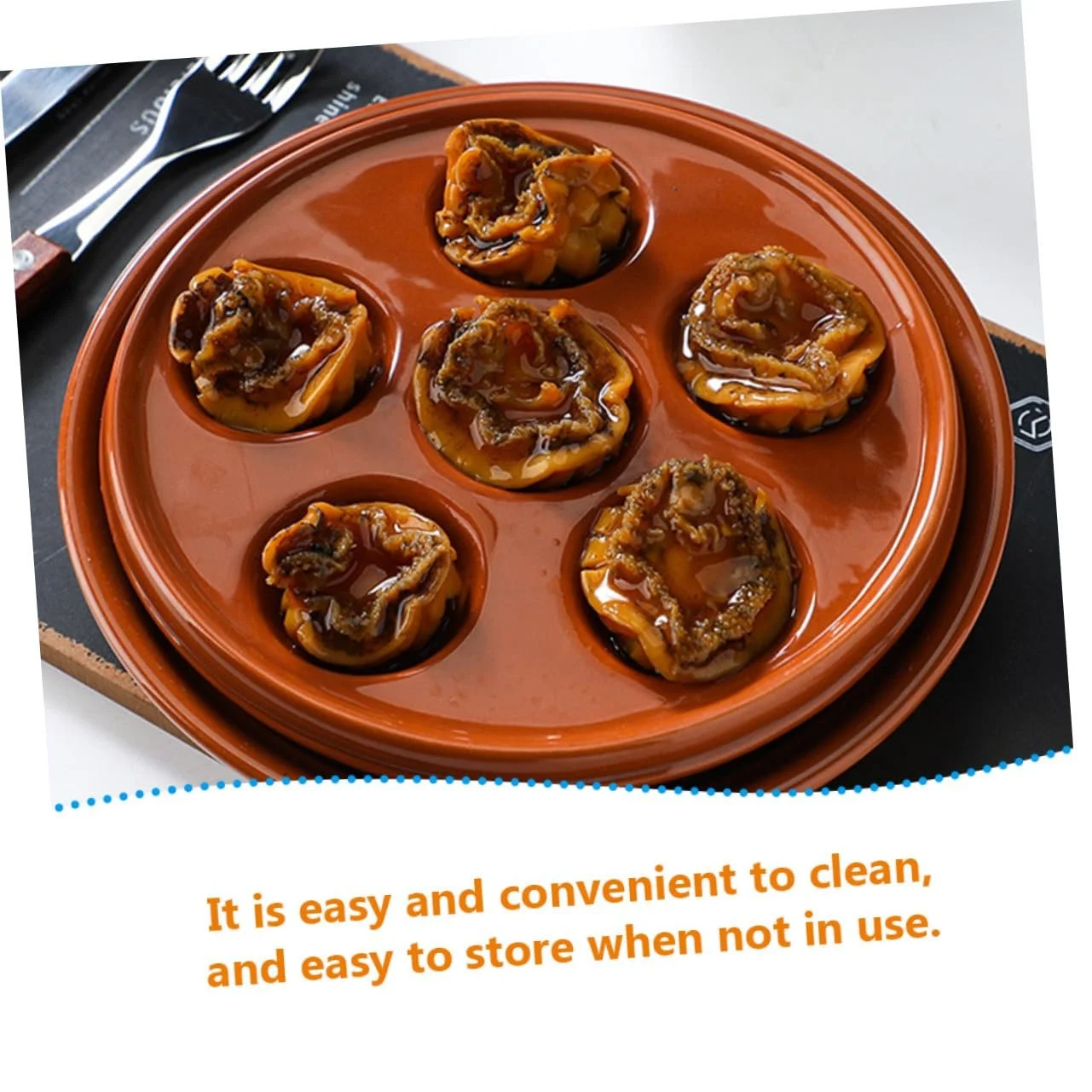 Форма для запекания улиток INOOMP керамическая универсальная, фото №6