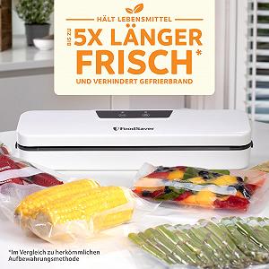 Вакуумний пакувальник FoodSaver Everyday VS0290X, 2 пакети (0,94 л), 3 пакети (3,78 л) synthetic.ua - Фото 1