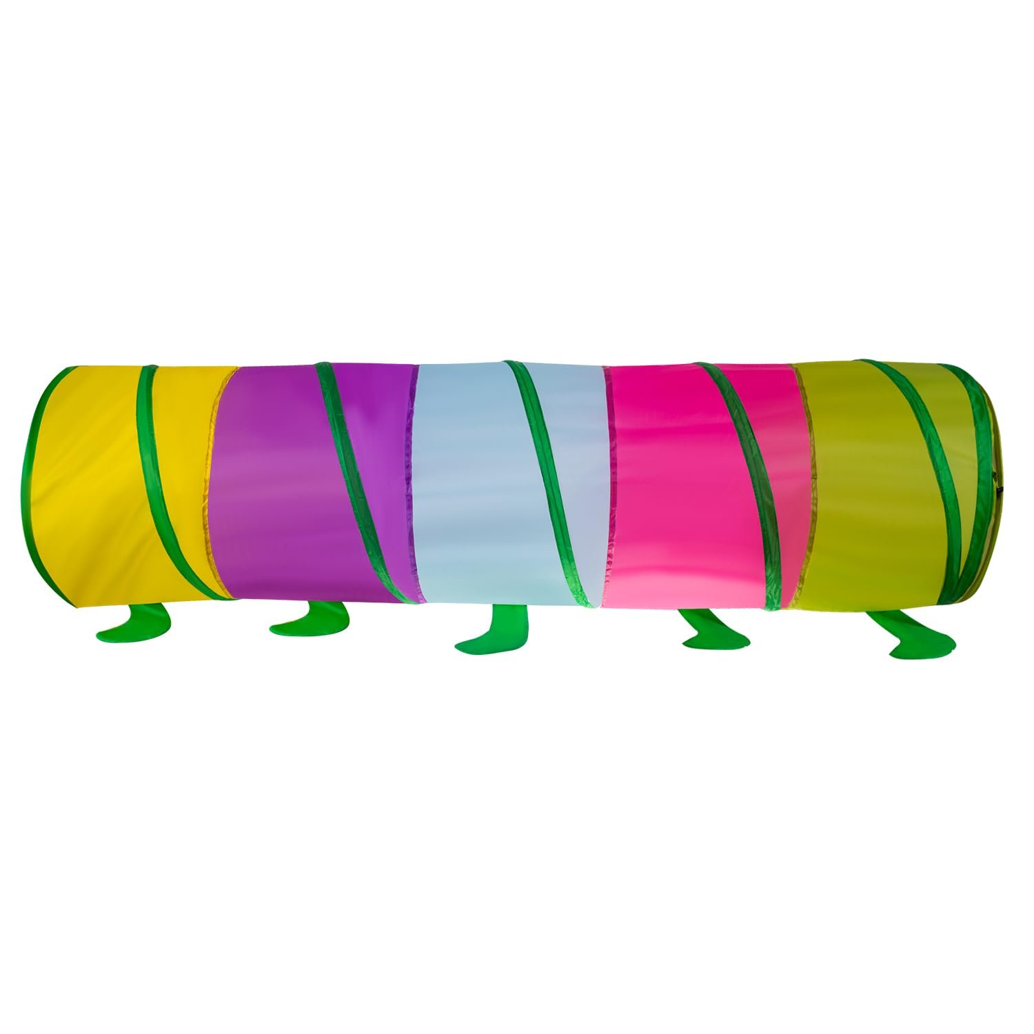 Игровой Tуннель Pup-Up 46 x 165 см Разноцветные Сороконожки для Малышей 23926, фото №4