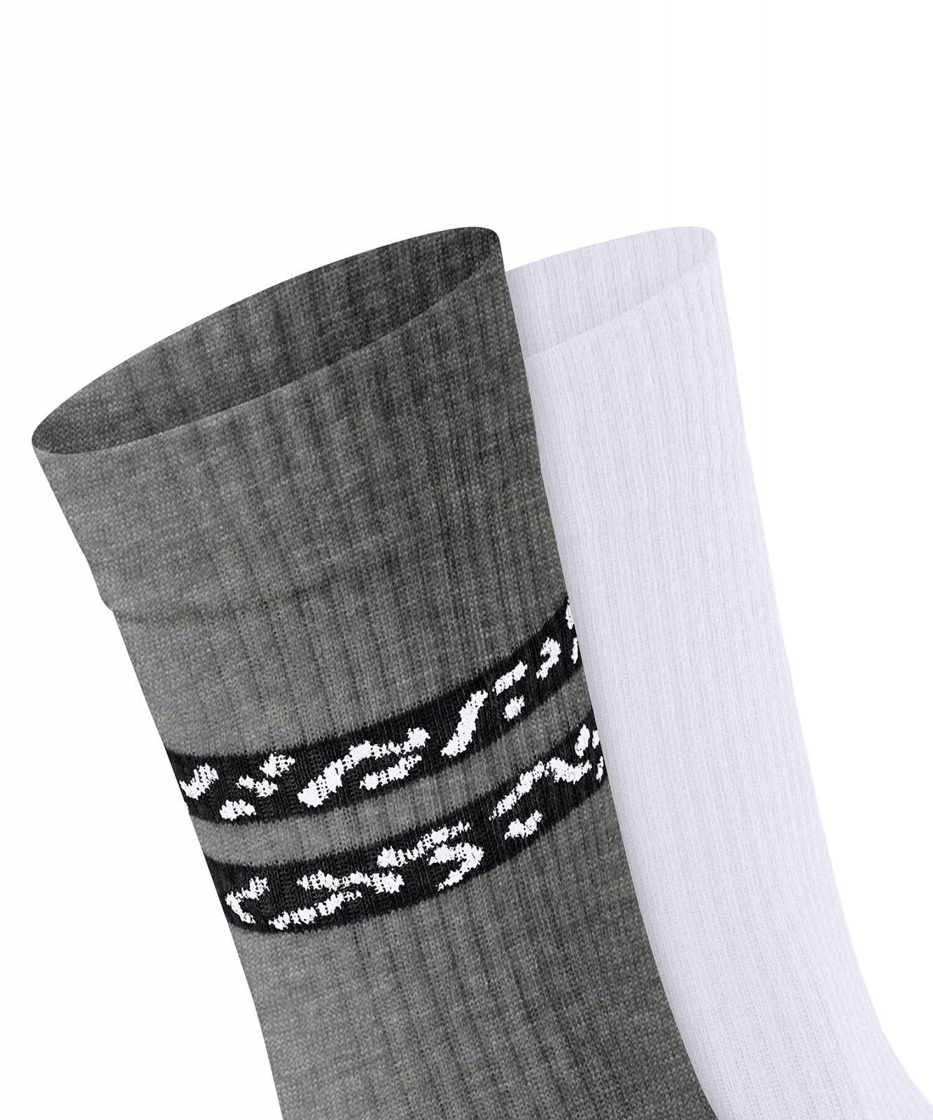 Женские носки ESPRIT Memphis Rib 2-Pack Узорчатые Дышащие Из органического хлопка 2 пары, фото №4