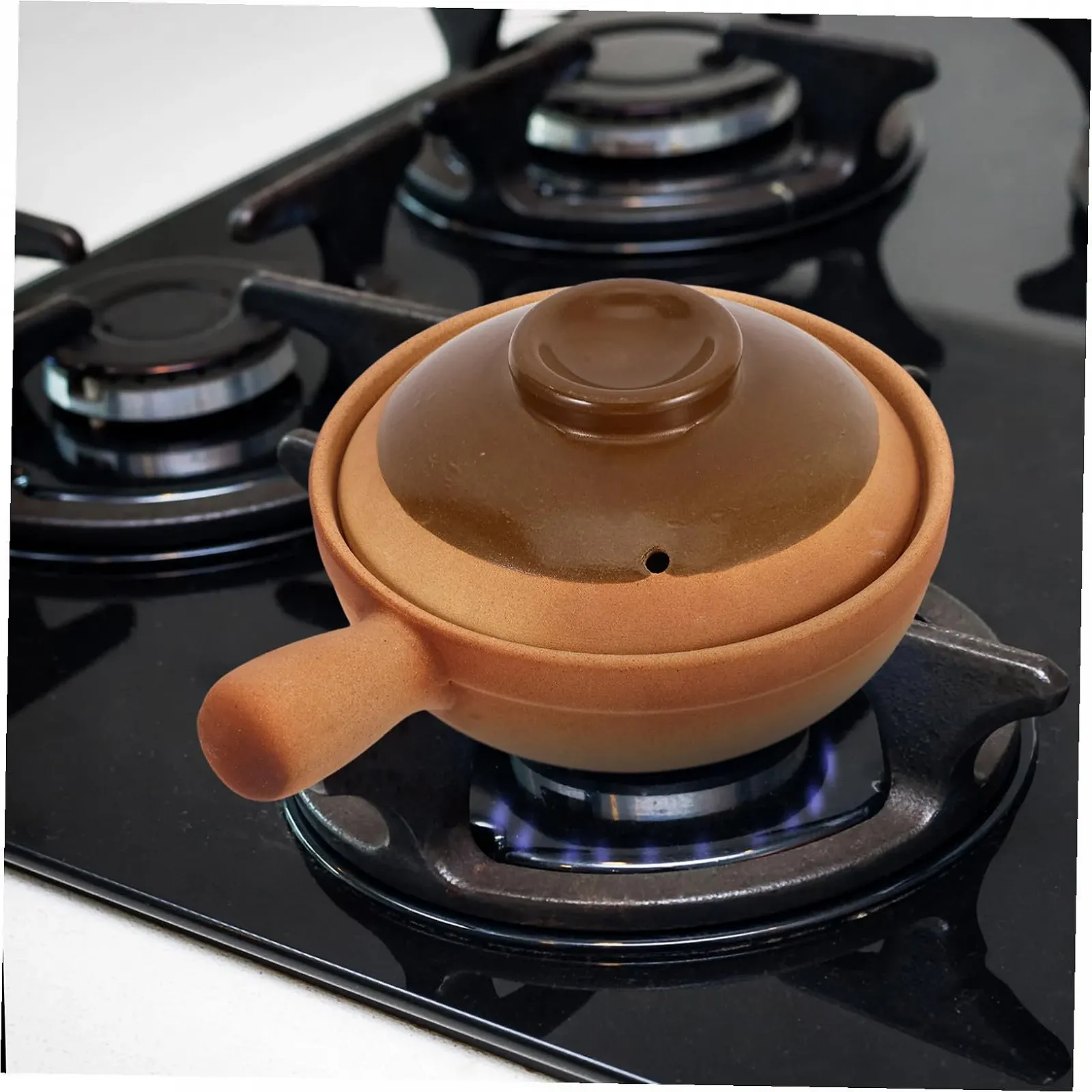 Горшок глиняный Traditional Chinese с крышкой 850 ml жаропрочный, фото №5