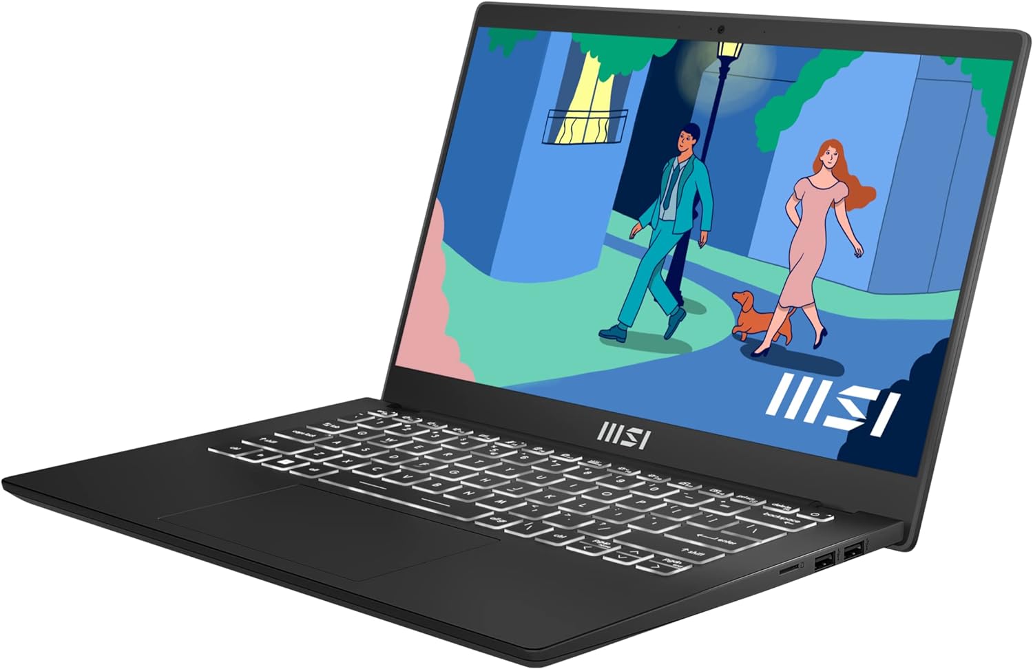 Ноутбук 14'' MSI Modern 14 C7M-245IT AMD Ryzen 5 7530U RAM 8 GB SSD 512 GB Windows 11 (UKR), фото №4 Ноутбук 14'' MSI Modern 14 C7M-245IT AMD Ryzen 5 7530U RAM 8 GB SSD 512 GB Windows 11 (UKR), фото №4