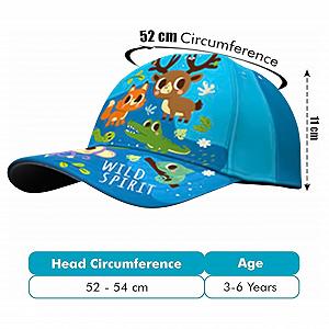 Бейсболка SRV Hub бавовняна на липучці для дітей від 3 років synthetic.ua - Фото 1