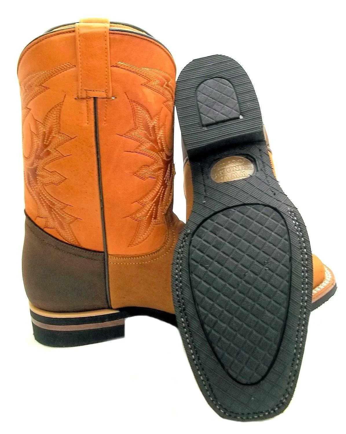 Мужские Полусапоги Grinders El Paso Tan Brown Western Slip On Medium Calf, фото №3 Мужские Полусапоги Grinders El Paso Tan Brown Western Slip On Medium Calf, фото №3