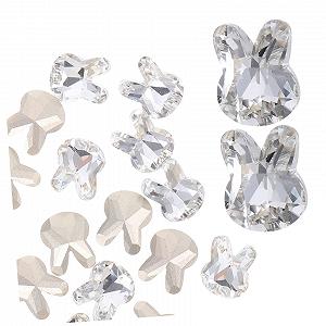 Стразы для ногтей PLAFOPE, 20 шт, кролик, украшения для ногтей, декор для ногтей, DIY маникюр - Фото 1