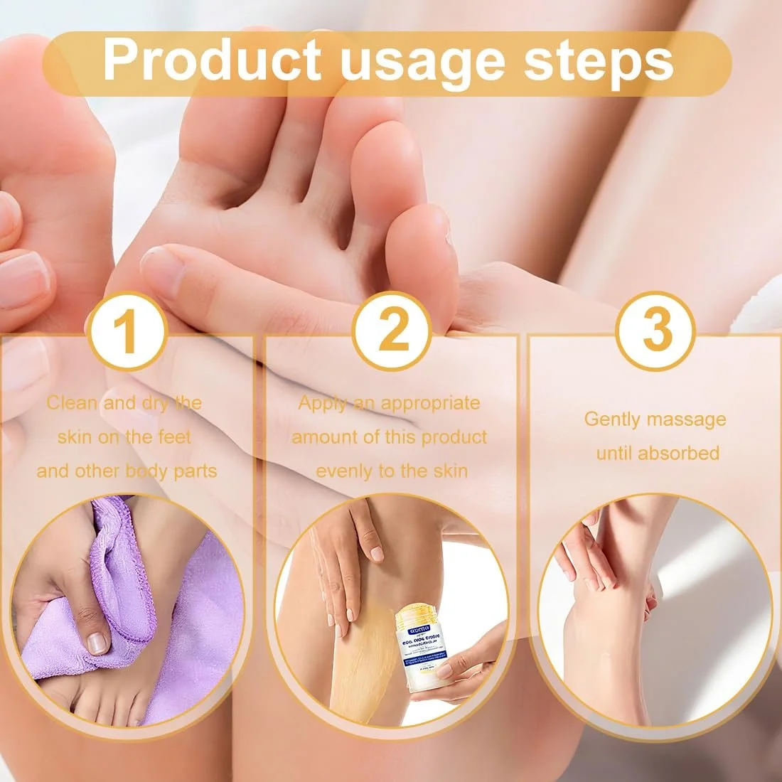 Крем для рук и ног Urea 60% увлажняющий набор 2 шт, фото №5 Крем для рук и ног Urea 60% увлажняющий набор 2 шт, фото №5