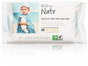 Влажные салфетки Nature Baby Sensitive Без запаха 390г - Фото 1