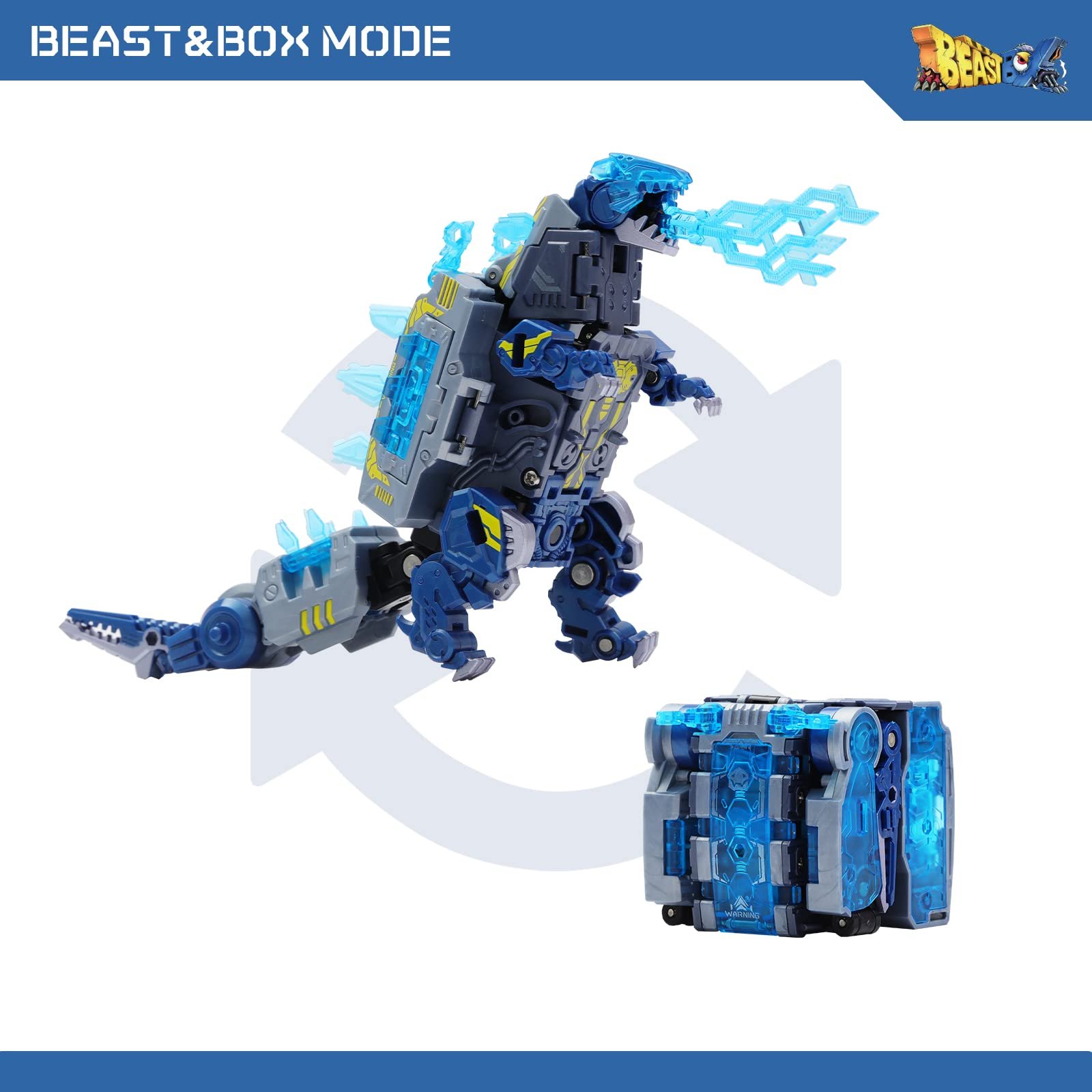 Фігурка-трансформер 52TOYS BEASTBOX BB-29SZ Subzero, трансформується в меху та куб, фото №3