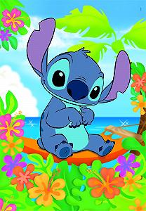 Пазл Clementoni Disney Stitch Super Pieces 104 елементи (27572) synthetic.ua - Фото 1