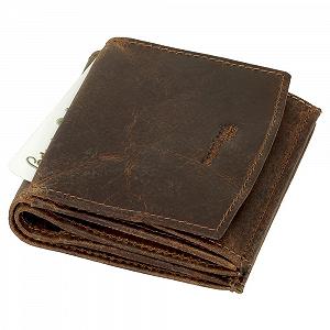 Кошелек Мини Viennese Box Greenland Montana Кожаный Коричневый synthetic.ua - Фото 1
