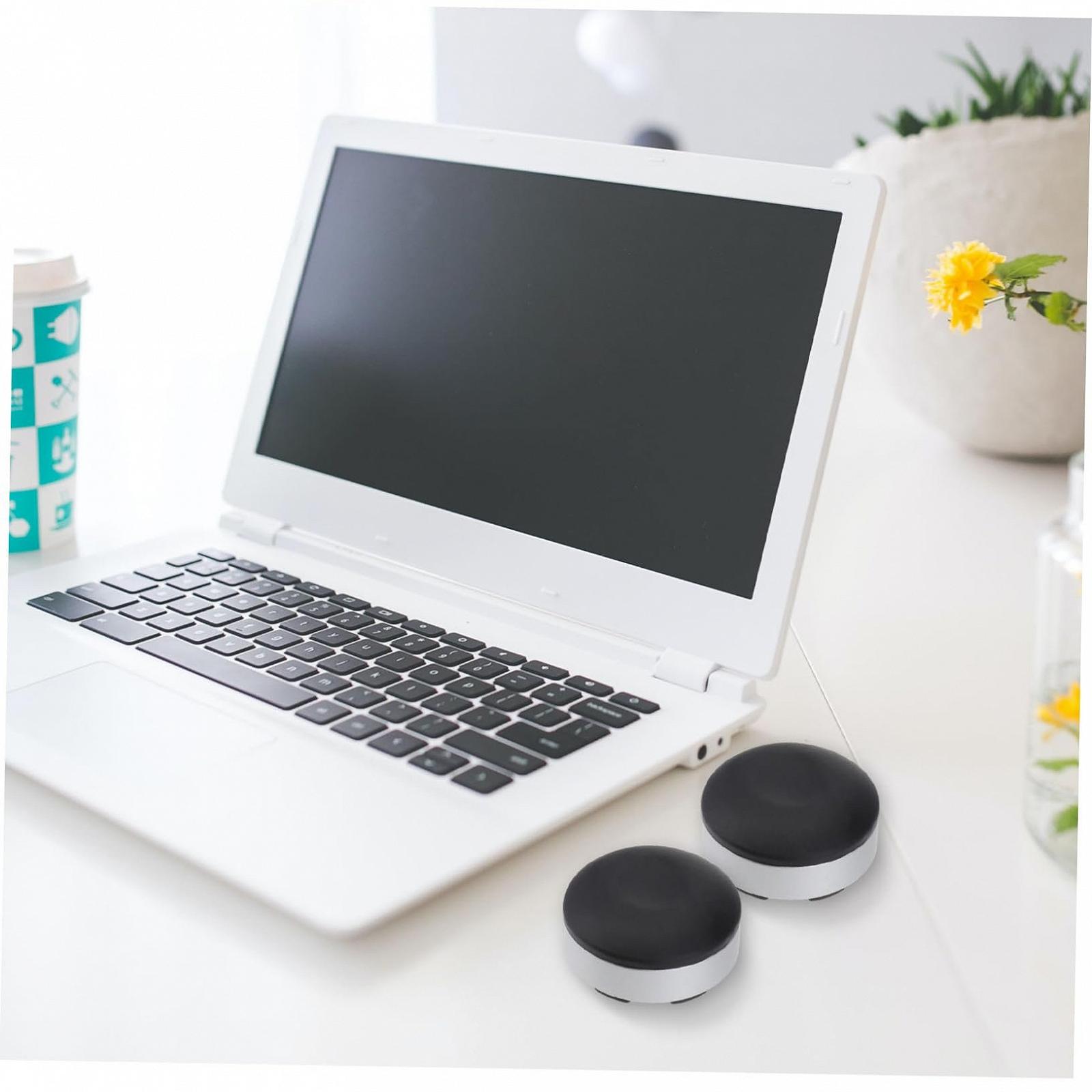 Подставка для ноутбука NOLITOY Портативная с основанием для отвода тепла Подставка для ноутбука для домашнего офиса Нескользящая поддержка ноутбука Эргономичная подставка для ноутбука для лучшей циркуляции воздуха, фото №4