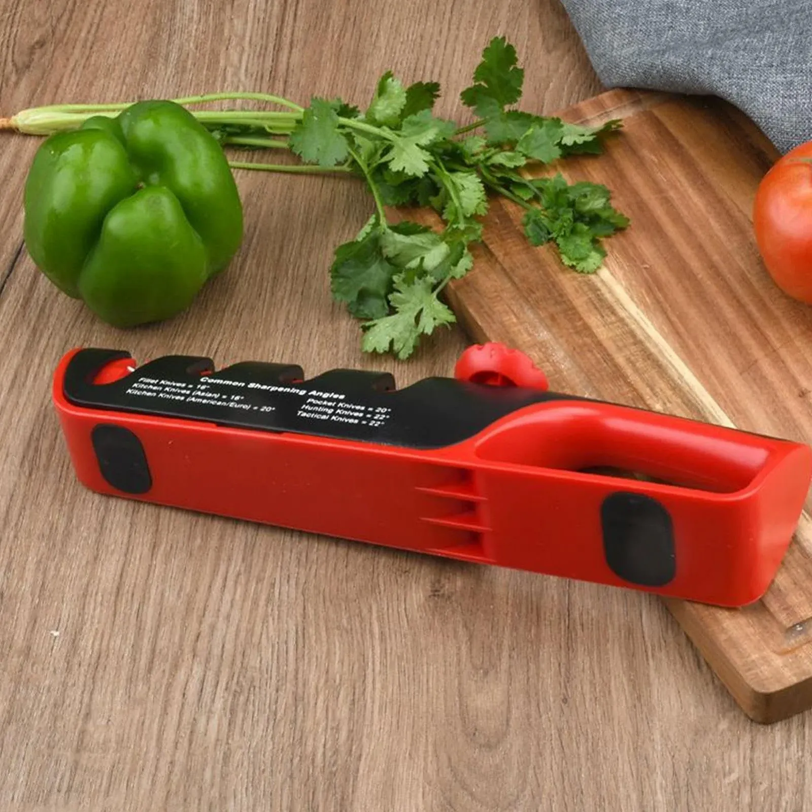 Точилка для ножей и ножниц 6 режимов регулируемая ручная профессиональная, фото №3