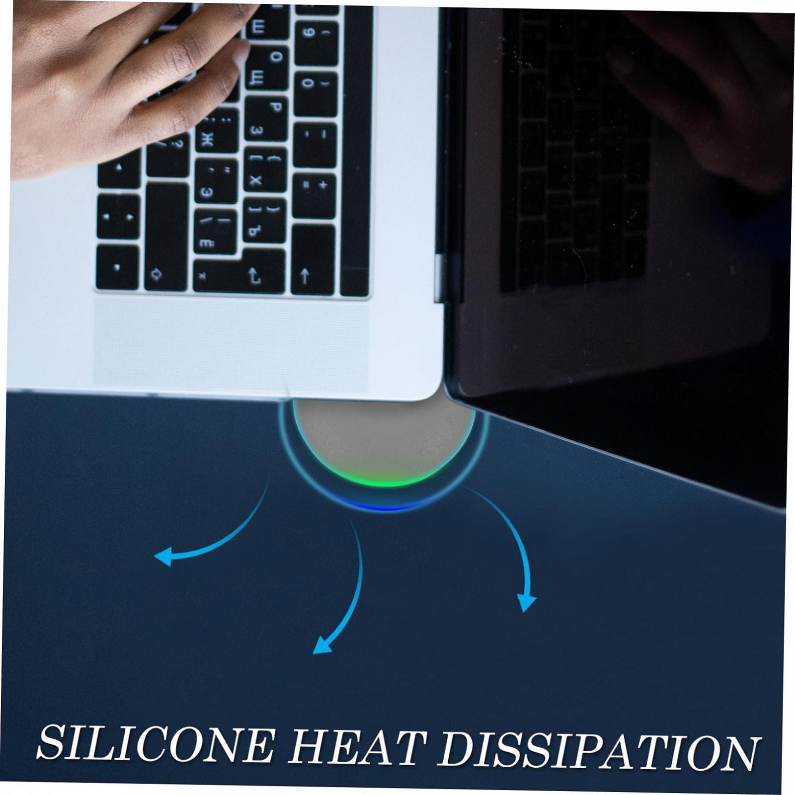 Підставка для ноутбука алюмінієва HOMSFOU, 2 шт., фото №8