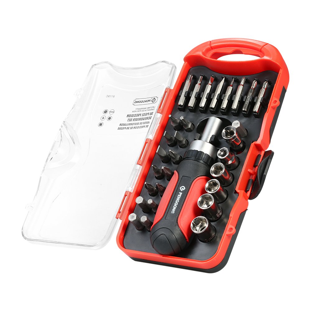 Набор Multipurpose Screwdriver Socket Spanner из 30 предметов, фото №1