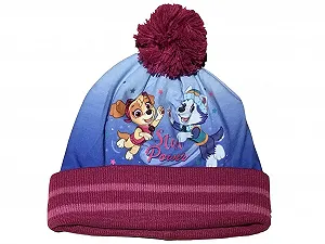 Зимняя шапка для девочки Paw-Patrol Skye, с помпоном - Фото 1