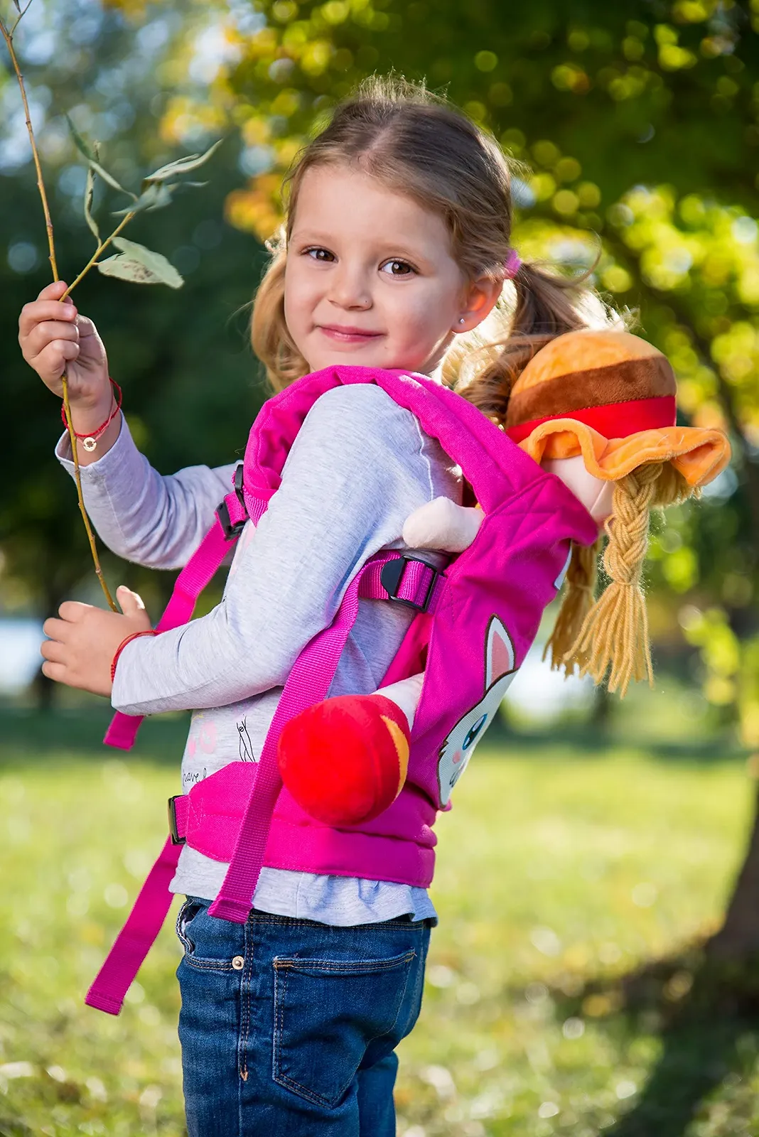 Переноска для куклы HappyVk Игрушка детская Вышивка "Милый котик" Розовый, фото №9 Переноска для куклы HappyVk Игрушка детская Вышивка "Милый котик" Розовый, фото №9