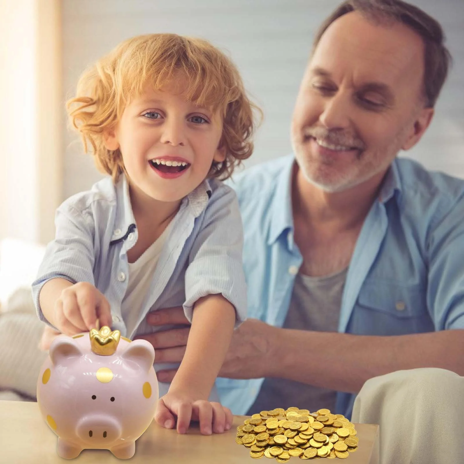 Скарбничка керамічна Lucky Pig Princess Crown, фото №3