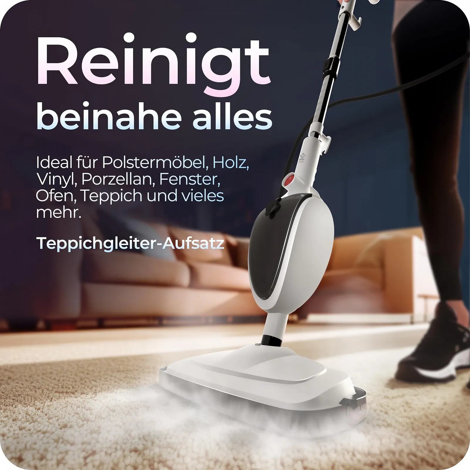 Пароочисник Avalla T-5 280 мл Білий, фото №5