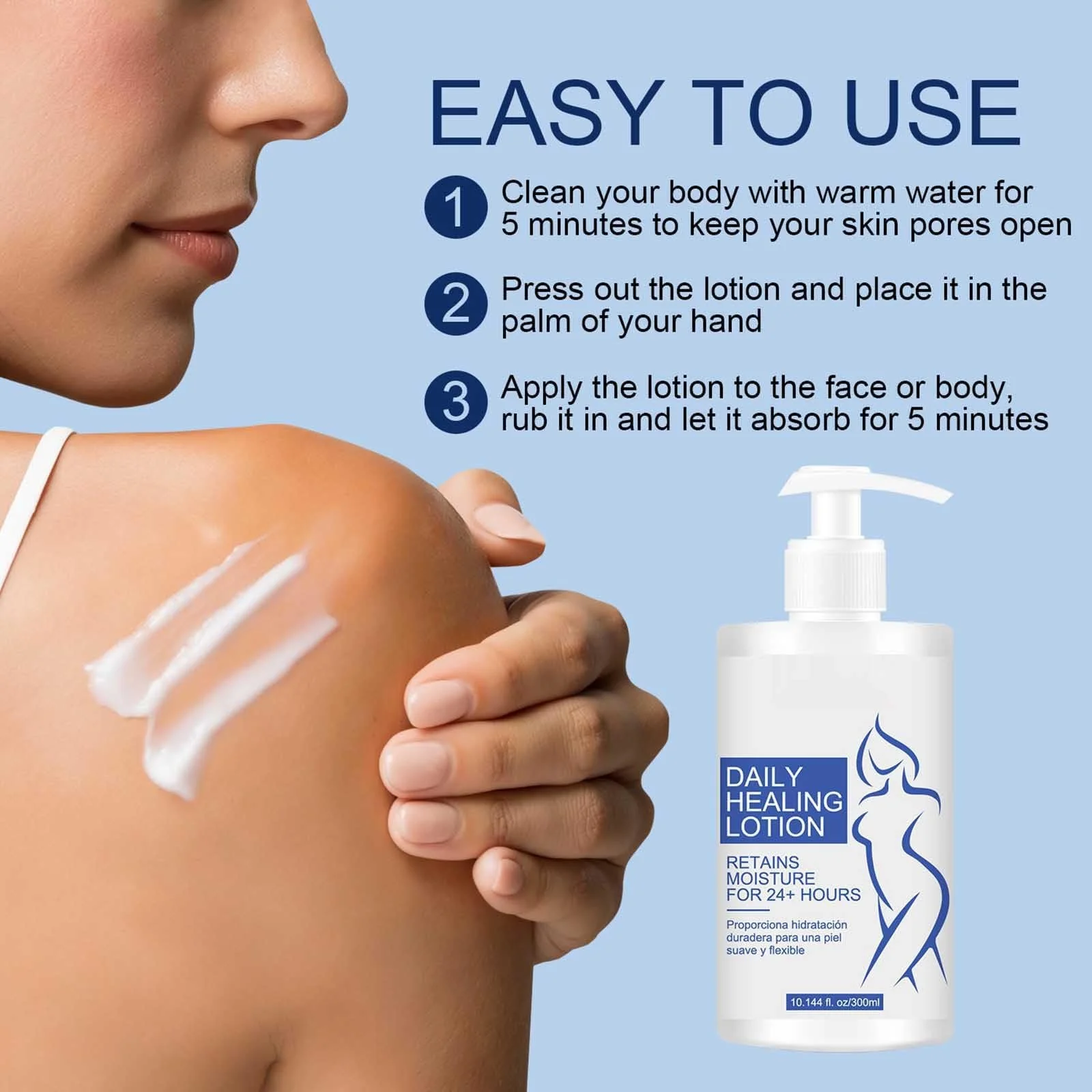 Лосьйон для тіла, що покращує еластичність та пружність шкіри на тривалий термін, фото №7