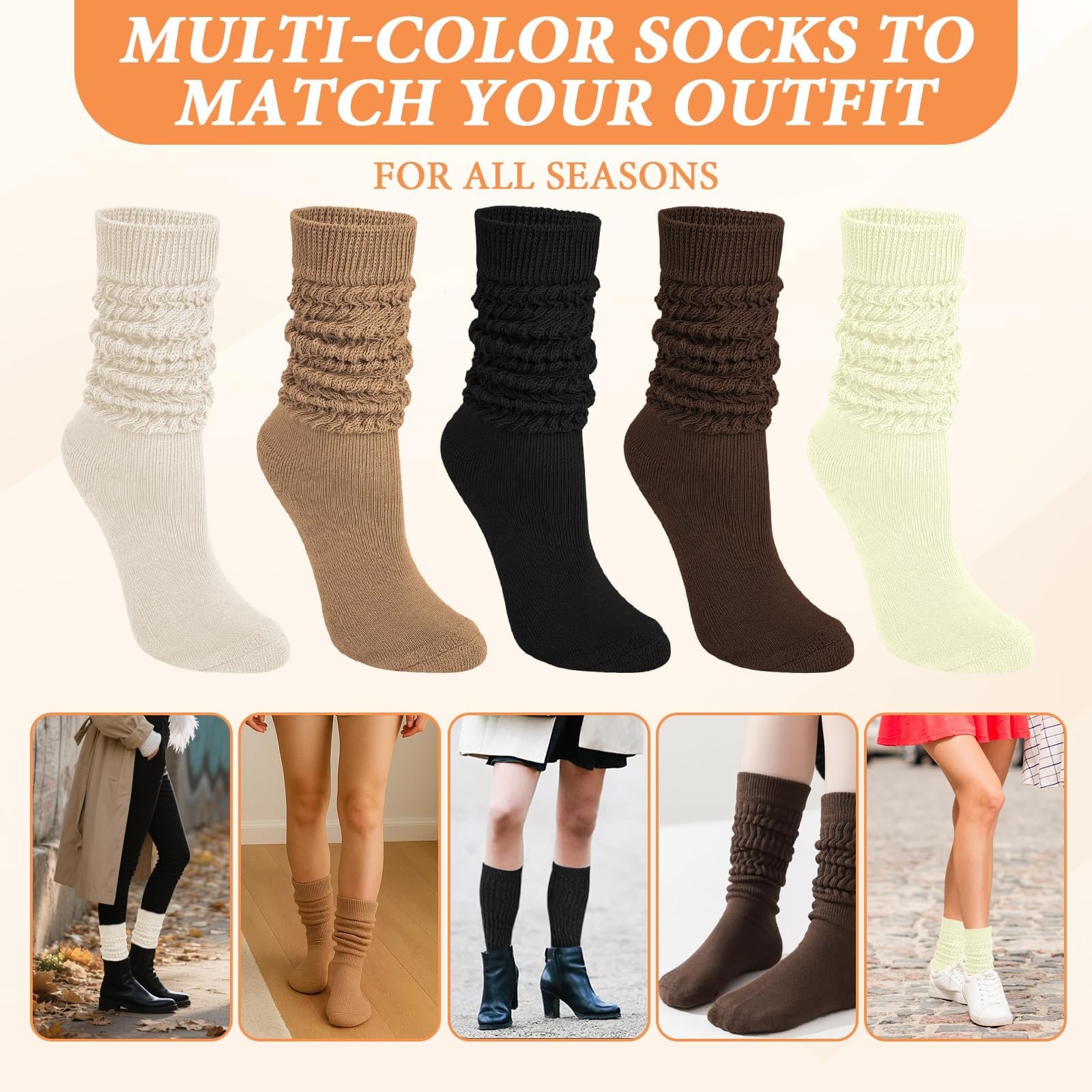 Компресійні панчохи Жіночі до коліна One Size, фото №5