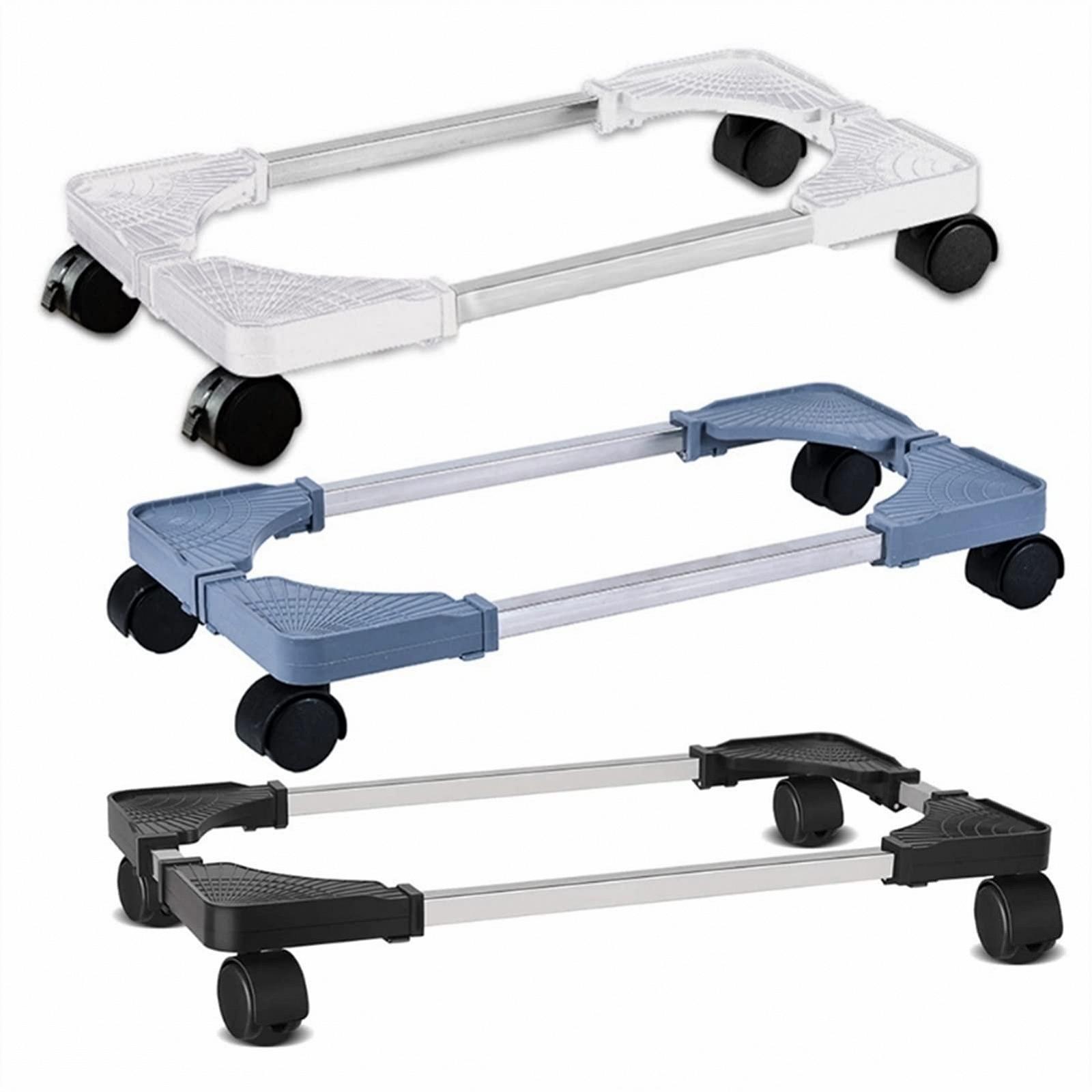 Подставка для ноутбука, Подставка для настольного компьютера, Мобильная подставка для процессора, Регулируемая подставка для ПК башни с 4 колесами, Подходит для большинства держателей для настольных компьютеров (A), фото №4