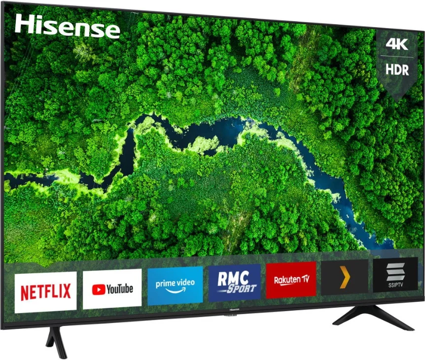 Телевизор 43" Hisense 43AE7000F / 4K / 60 Гц / LCD / Smart TV / Wi-Fi / Bluetooth / T2, фото №2 Телевизор 43" Hisense 43AE7000F / 4K / 60 Гц / LCD / Smart TV / Wi-Fi / Bluetooth / T2, фото №2
