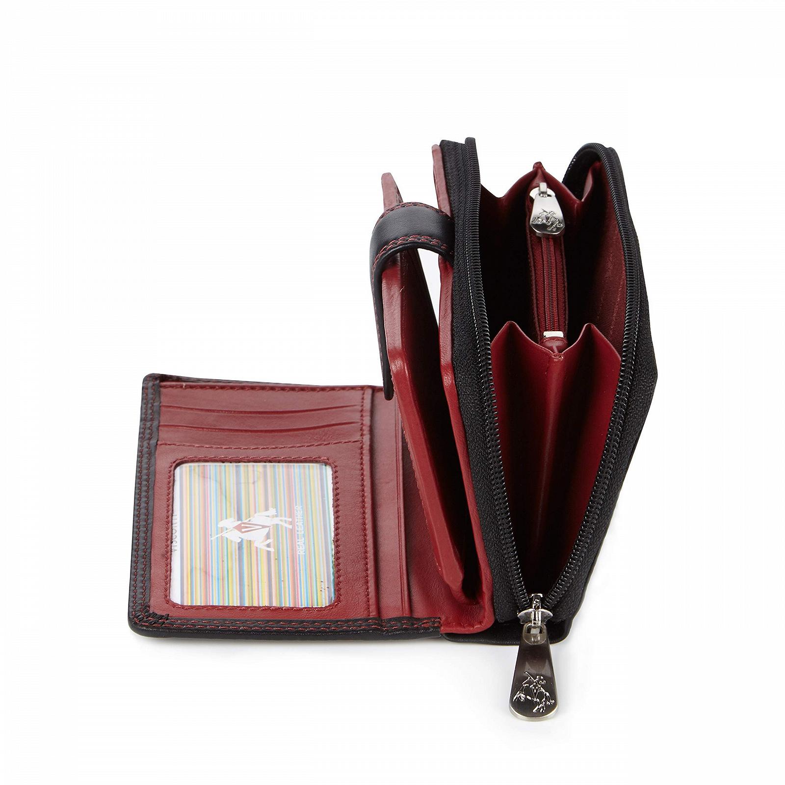 Кошелек Visconti Colorado Collection CD22 Кожаный Черный, фото №5