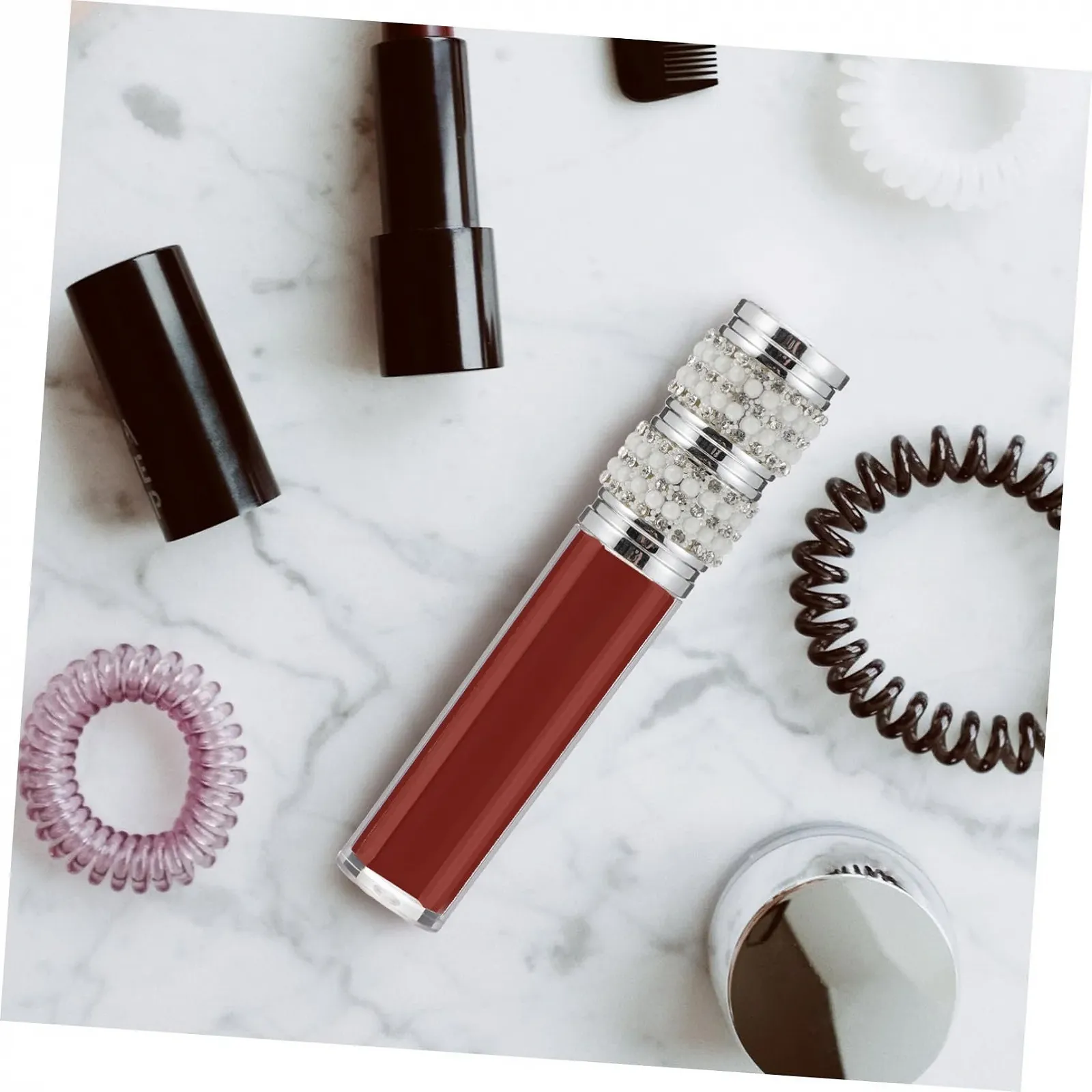 Набір Блисків для губ Outanaya 6 шт Діамант 5 мл ABS, фото №6