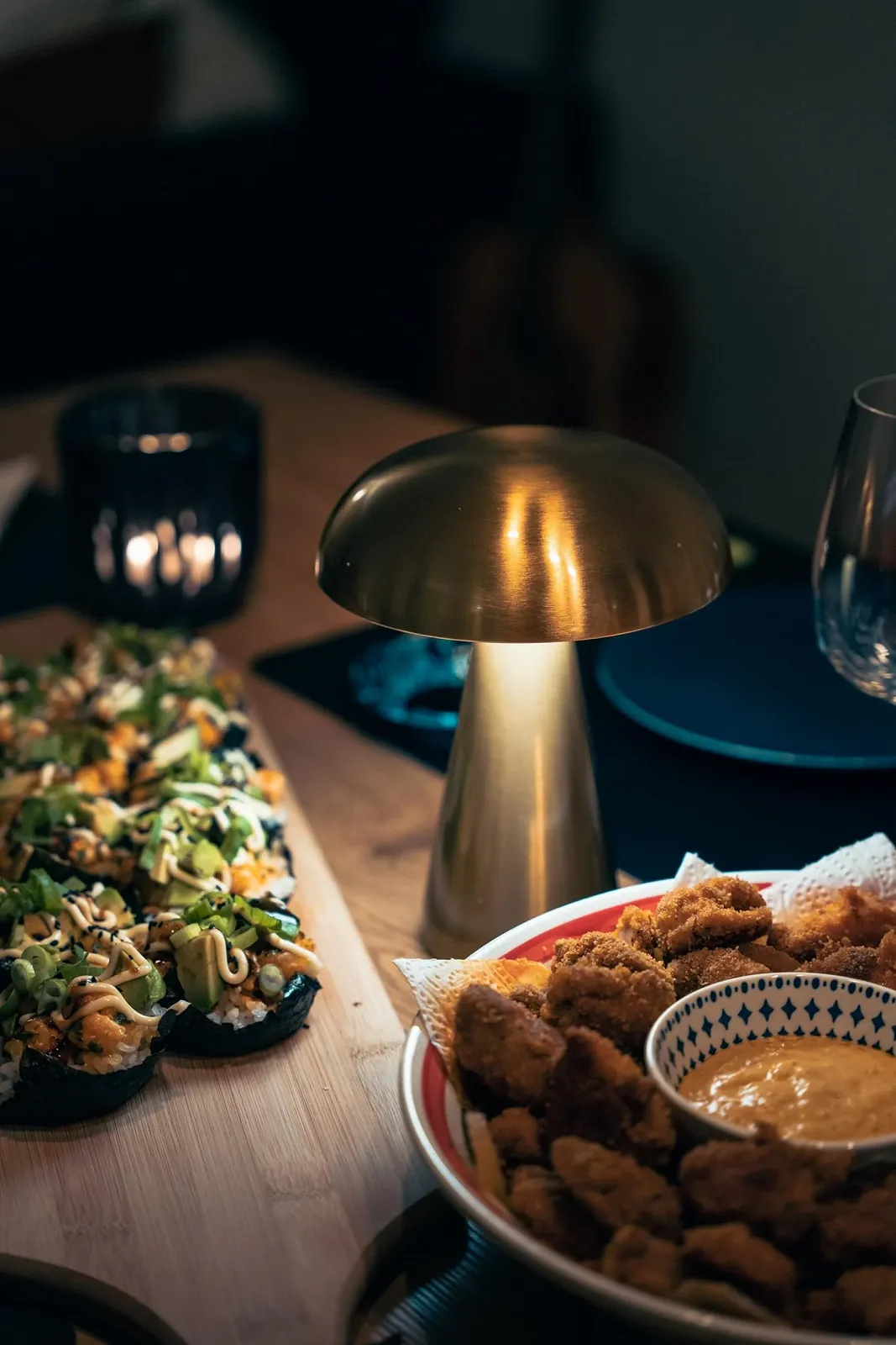 Настільна лампа Luxus Sofia Срібляста H21 x Ø16 LED Акумуляторна з регулюванням яскравості Бездротова, фото №4