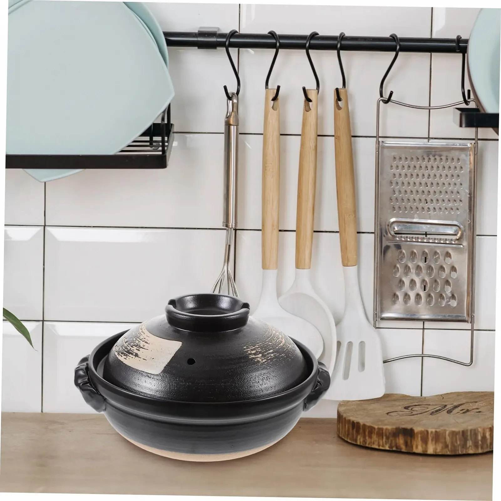 Кастрюля-сотейник керамическая антипригарная 500 мл для супа риса и каши универсальная бытовая, фото №2