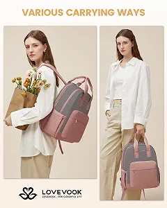 Рюкзак для ноутбука LOVEVOOK 15,6 дюйма Водонепроникний synthetic.ua - Фото 1