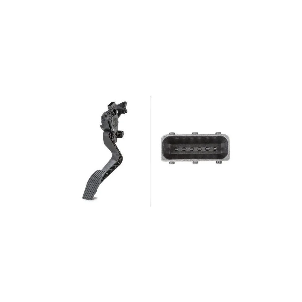 Датчик положения педали акселератора HELLA 6PV 010 175-711 для FIAT JEEP, фото №1