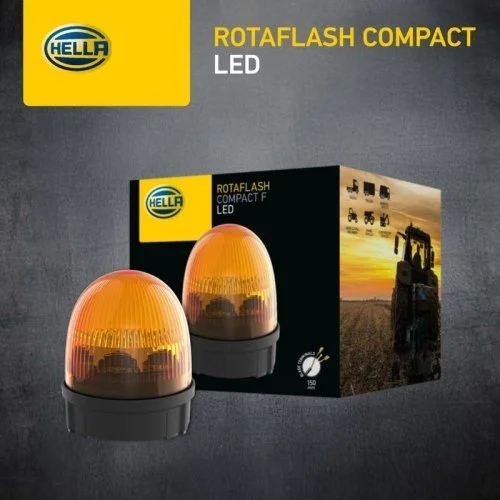 Проблисковий маячок HELLA 2XD 013 878-001 для IVECO VOLVO FENDT AGCO, фото №2