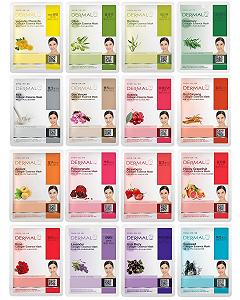 Тканевая маска для лица B Collagen Essence Full Face Mask Sheet - Sensitive Soothing, Anti-Acne, Nourishing, Cleansing, 16 шт - Фото 1