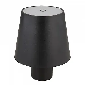 Настольная лампа GLOBO Outdoor LED 3 W 130 lm сенсорный диммер Ø10.6 x 13 см Black - Фото 1