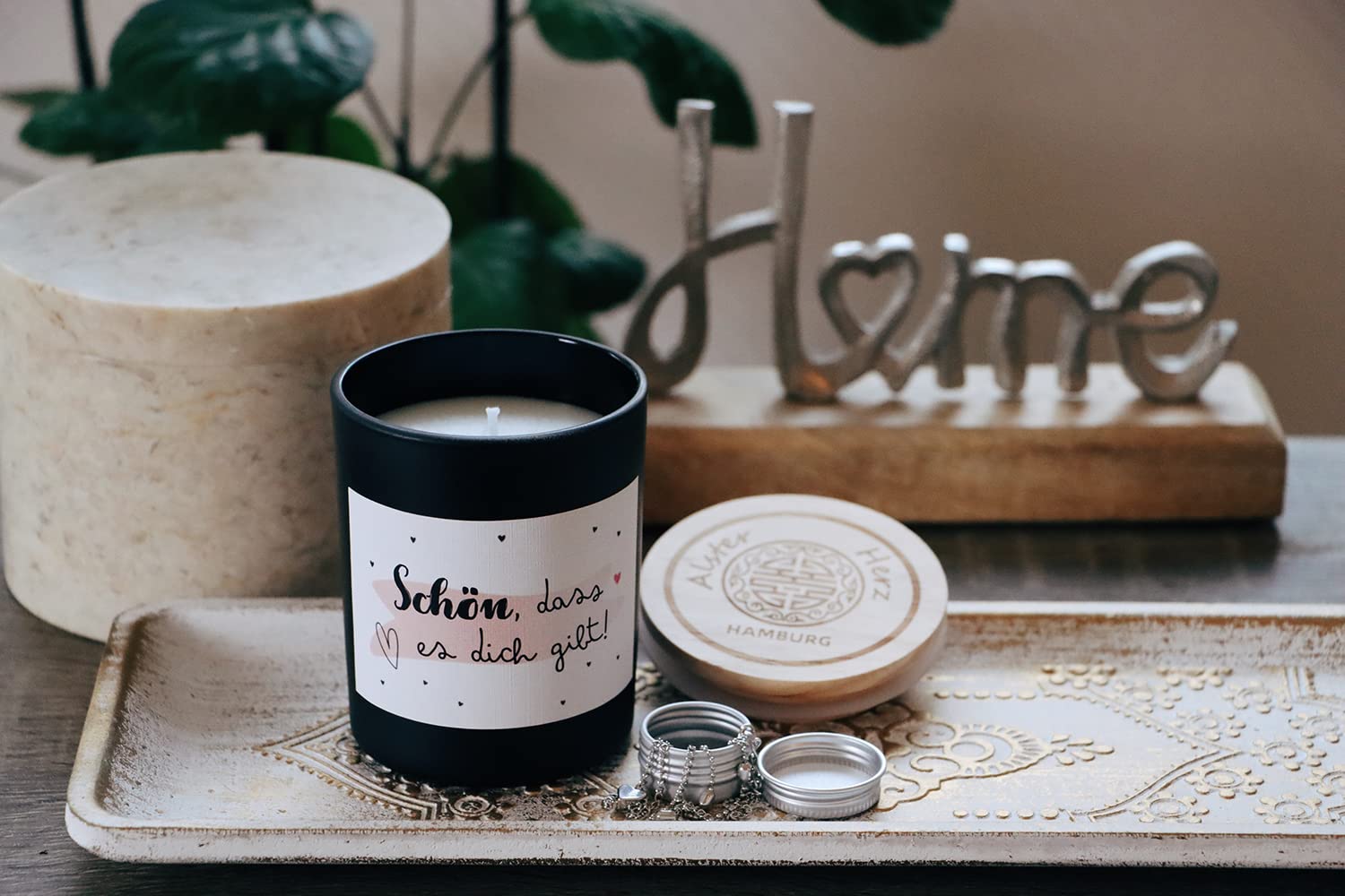 Свеча Alster Herz Schön dass es dich gibt, фото №6 Свеча Alster Herz Schön dass es dich gibt, фото №6