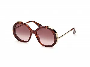 Сонцезахисні окуляри MaxMara MM0094 52F Dark Havana 55/17/135 Жіночі, 52f Dark Havana - Фото 1