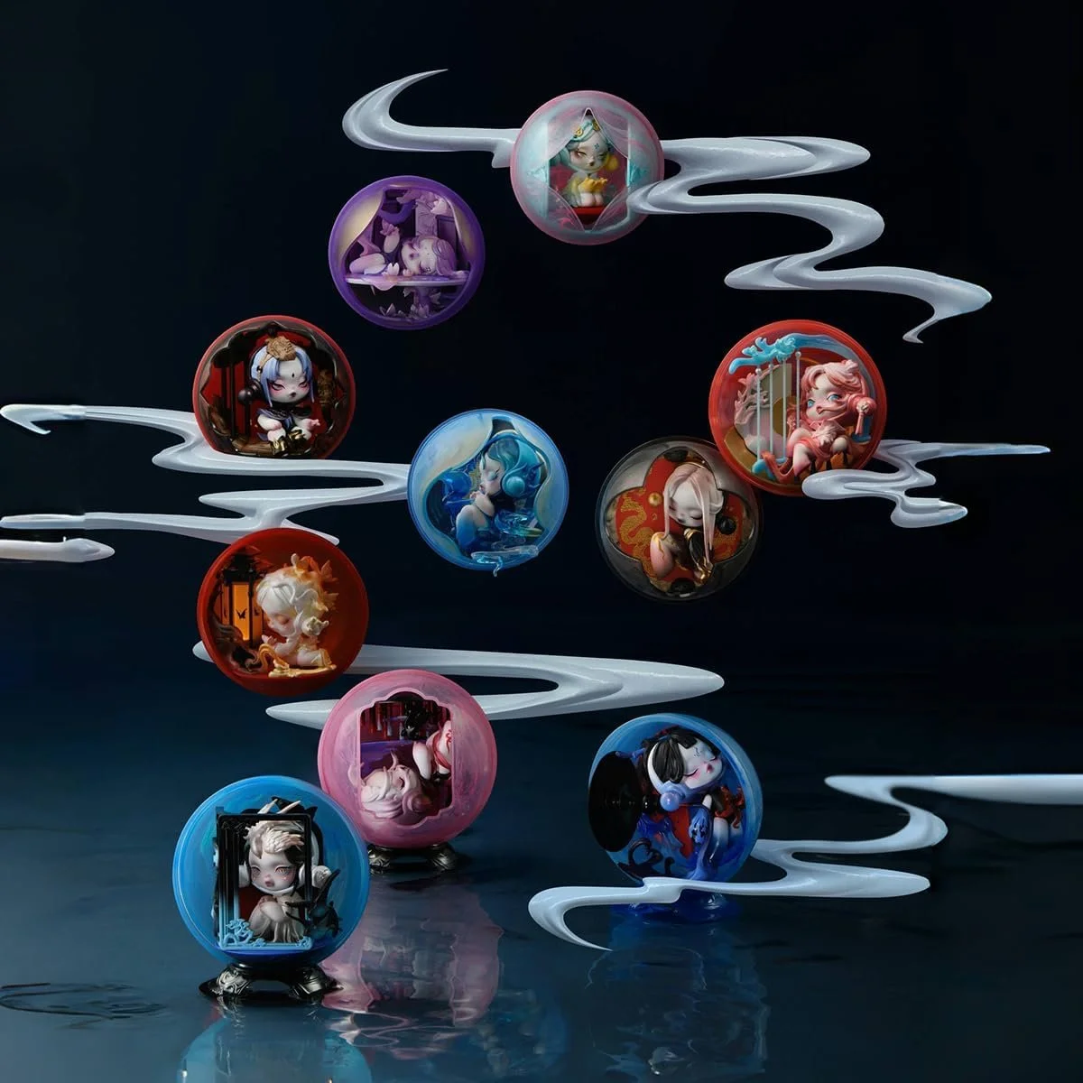 Колекційна фігурка POP MART SKULLPANDA The Mirage Series, фото №4